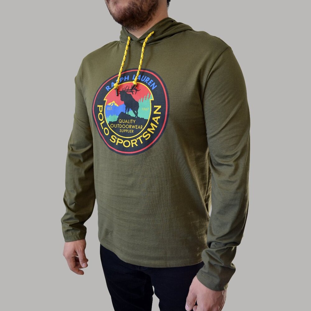 Polo Ralph Lauren Lightweight Hoodie "Quality Outdoorwear"